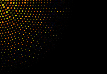 Dark Green vector cover with spots. Beautiful colored illustration with hexagons in nature style. Design for business adverts and advertising.