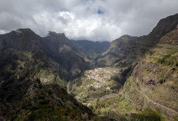 Valley of the Nuns, Curral das Freiras on Madeira Island, Portugal