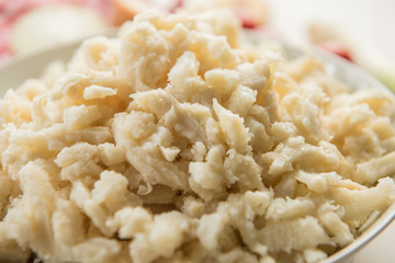 fresh white pre cooked raw tripe beef meat stomach ready to use cook