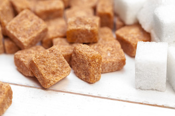 Brown sugar cubes