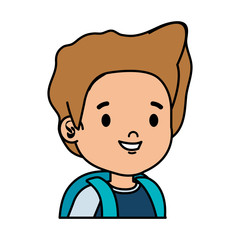 little boy kid character