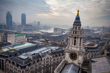 Obraz premium Rooftop view of London