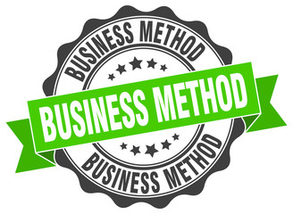 Fototapeta premium business method stamp. sign. seal