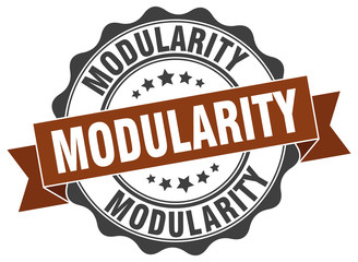 modularity stamp. sign. seal