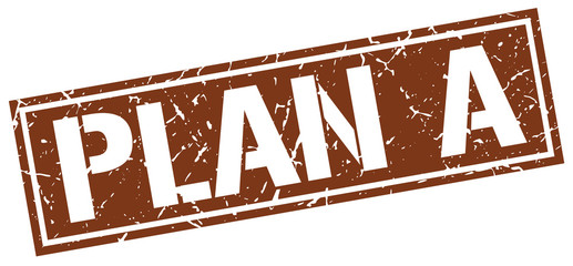 plan a square grunge stamp © Aquir