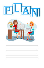 Business Planning, Brainstorm Vector Illustration