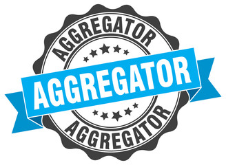 aggregator stamp. sign. seal