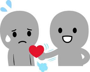 Obraz premium 好意の押しつけのイメージ