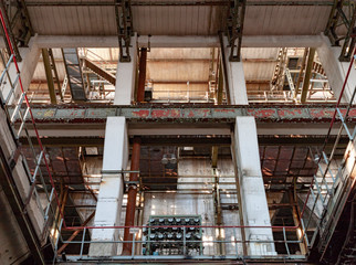 abandoned old factory