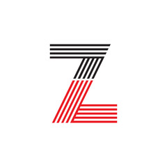 Letter Z logo design vector template