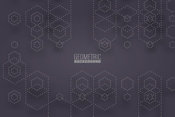 Abstract background with geometric pattern. Eps10 Vector illustration.