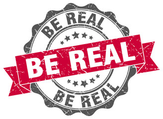 be real stamp. sign. seal