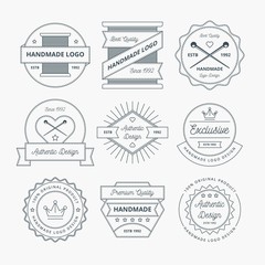 Fototapeta premium HANDMADE LOGO DESIGN
