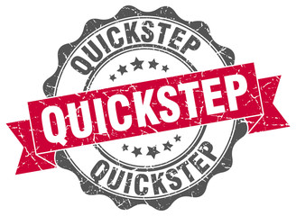 Fototapeta premium quickstep stamp. sign. seal