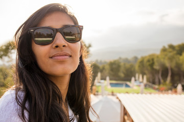 young indian woman happy and laughing © Deboraht