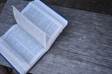 Open book.