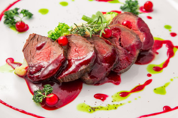 meat with vegetables