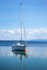 boat at Starnberg lake