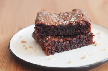 Walnut brownie