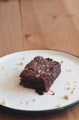 Walnut brownie