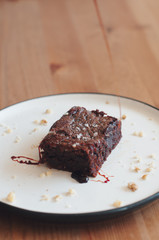 Walnut brownie