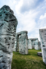 Stonehenge replica The real thing is in England.