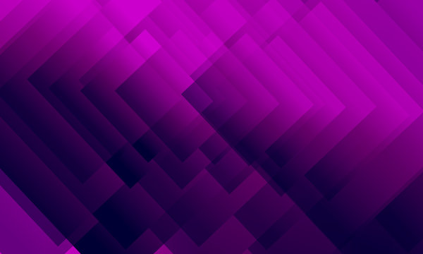 Geometric purple gradient background.