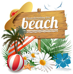 abstract summer wood