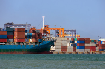 Container Cargo ship