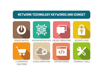 Network Technology Concept