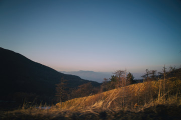 Road trip image from Nagano Japan