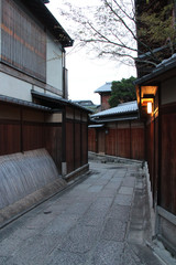Street (Ishibe alley) - Kyoto - Japan