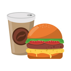 Fast food delicious food