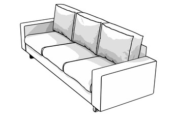 couch vector sofa