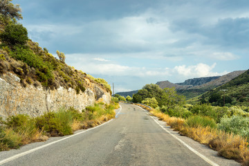 Mountain roads of Crete