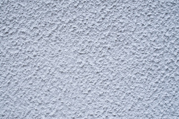 New light gray external plaster on wall