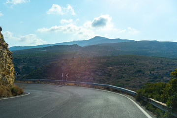 Mountain roads of Crete