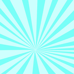 pop art background, sunlight blue. Raster gradient