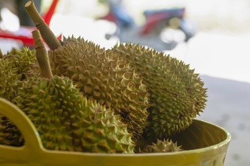 Durian Paste to sell the fruit market