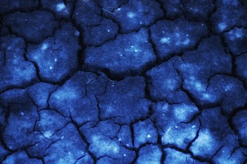 Deep blue cosmic background
