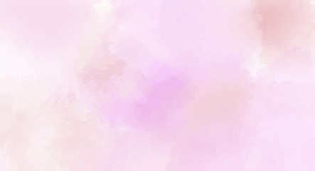 Abstract pink watercolor background for your design, watercolor background concept, vector.