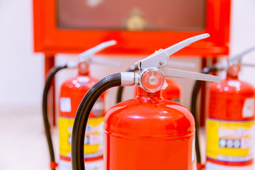 fire extinguishers available in fire emergencies.