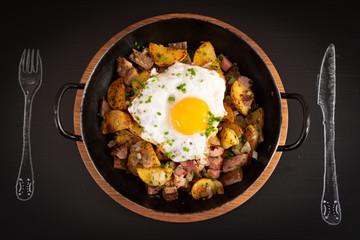 Berner Rösti mit Spiegelei 2