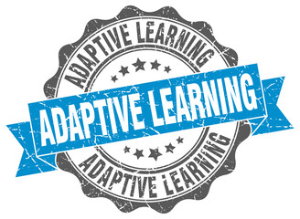 adaptive learning stamp. sign. seal