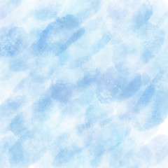 水彩　テクスチャ　背景　青