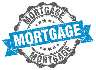 Fototapeta premium mortgage stamp. sign. seal