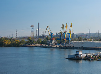 Fototapeta na wymiar Cargo port