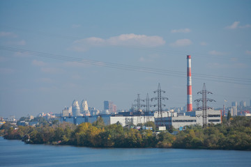 Fototapeta na wymiar Dnepropetrovsk industrial