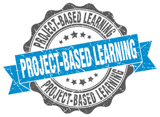 Obraz premium project-based learning stamp. sign. seal
