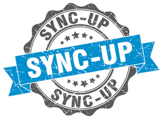 sync-up stamp. sign. seal